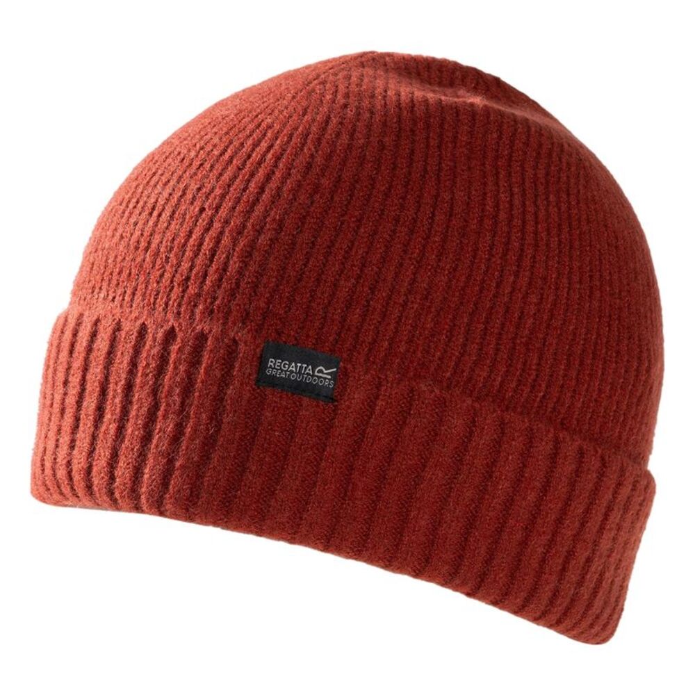 Regatta Womens/Ladies Basic Ribbed Beanie / Burnt Henna
